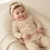 19 59190 3 місяці хлоп Дитячі костюм Дитячий костюм вафелька, 3 предмети, з принтом | Дівчинка